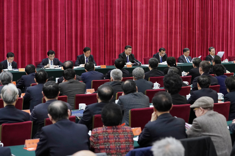 3月1日，中共中央在北京人民大会堂举行纪念周恩来同志诞辰120周年座谈会。中共中央总书记、国家主席、中央军委主席习近平发表重要讲话，中共中央政治局常委李克强、栗战书、汪洋、王沪宁、赵乐际、韩正出席座谈会。