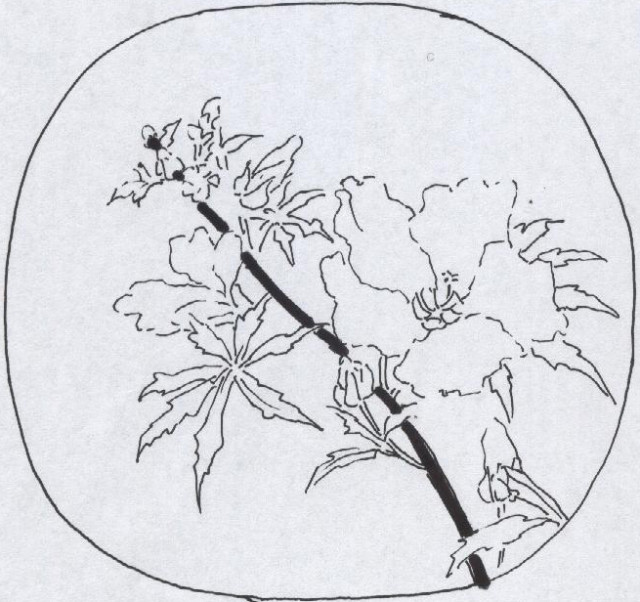 宋代折枝花鸟画构图程式剖析
