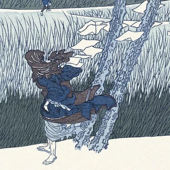 画作之中的风和雨