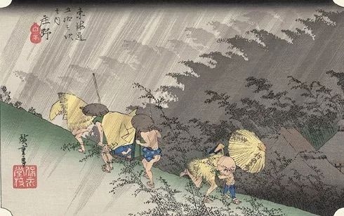 画作之中的风和雨