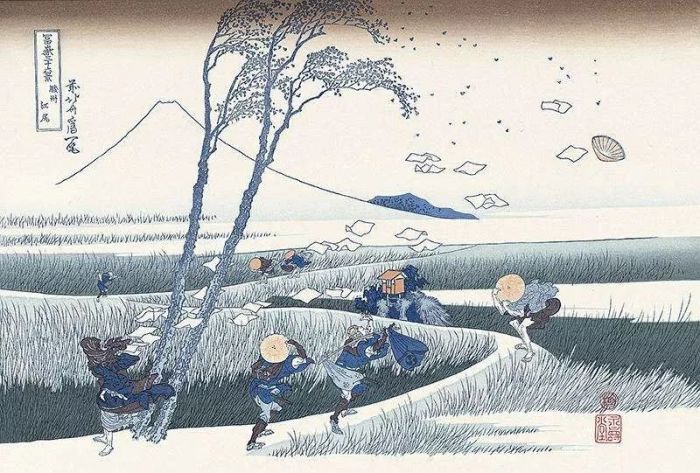 画作之中的风和雨