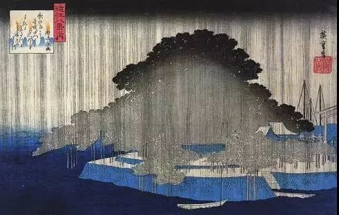 画作之中的风和雨