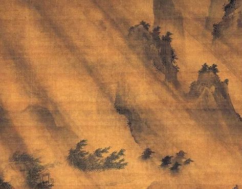 画作之中的风和雨
