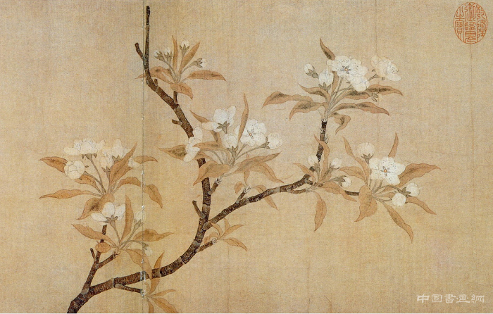 钱选《梨花图卷》