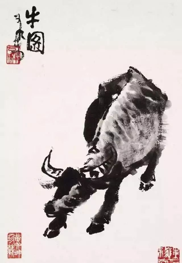水墨一绝,牛的赞歌!