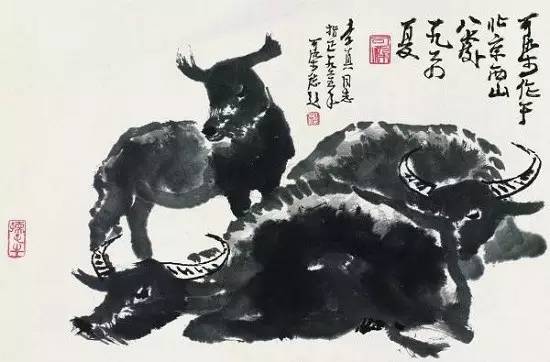 水墨一绝,牛的赞歌!