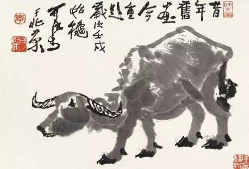 水墨一绝,牛的赞歌!