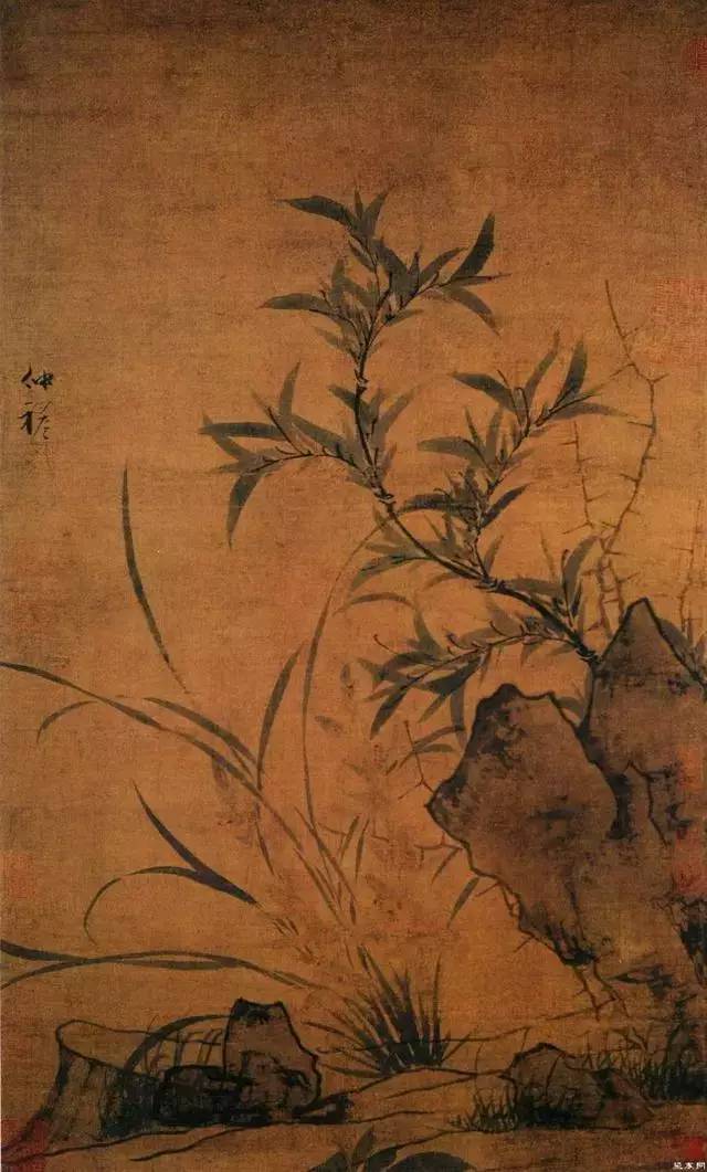 大师笔下的兰花
