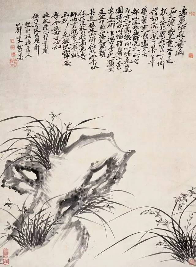 大师笔下的兰花
