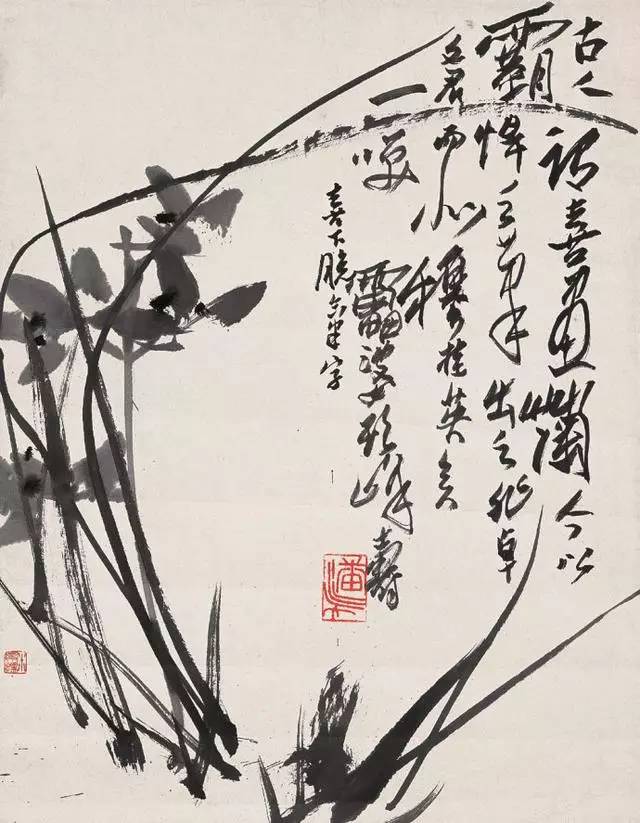 大师笔下的兰花