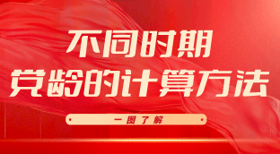 一图了解：不同时期党龄的计算方法