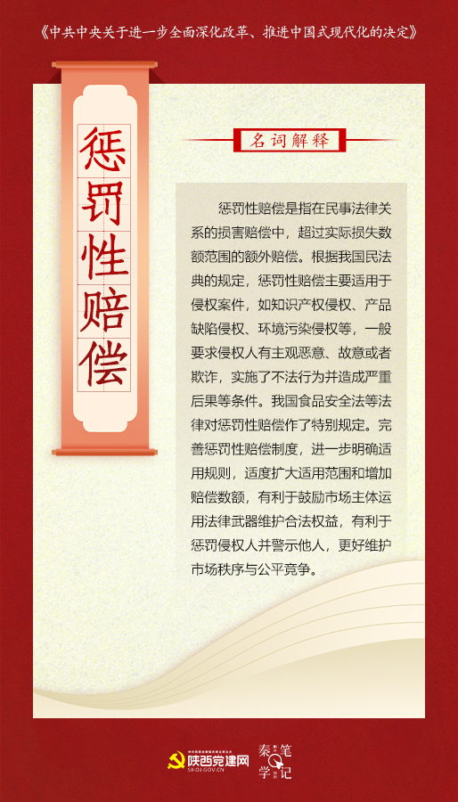 惩罚性赔偿