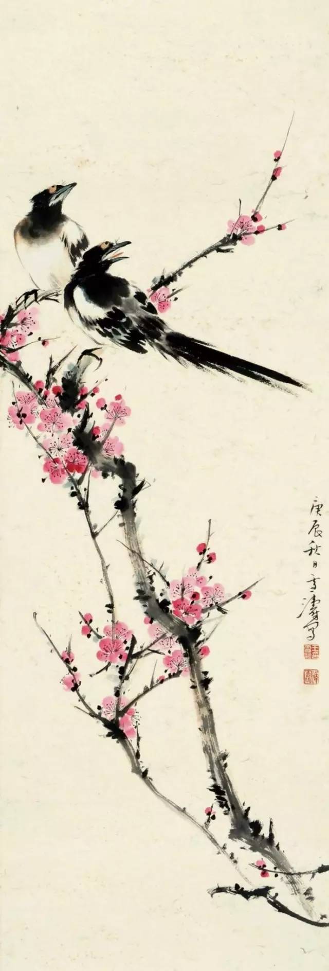 王雪涛梅花,那么美!