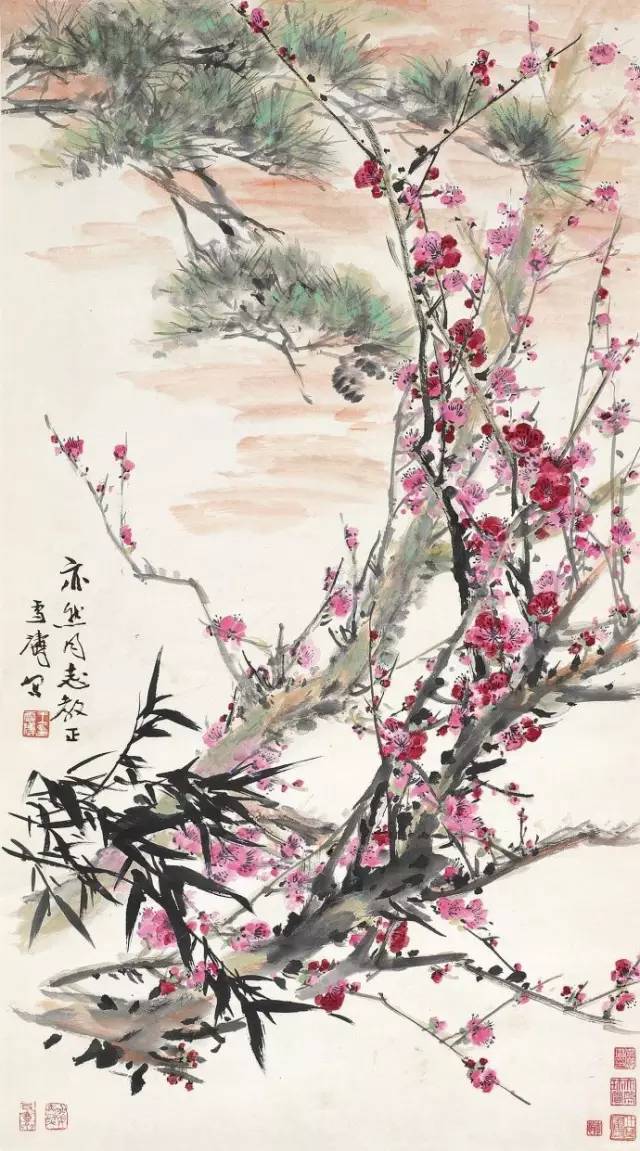 王雪涛梅花,那么美!