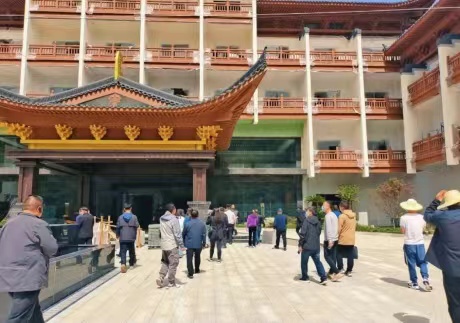 观摩现场