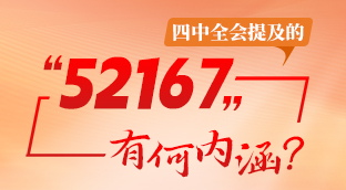 四中全会提及的“52167”有何内涵