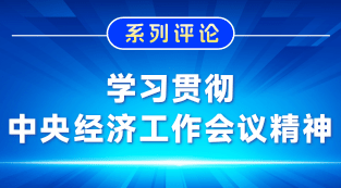 图说系列评论：学习贯彻中央经济工作会议精神